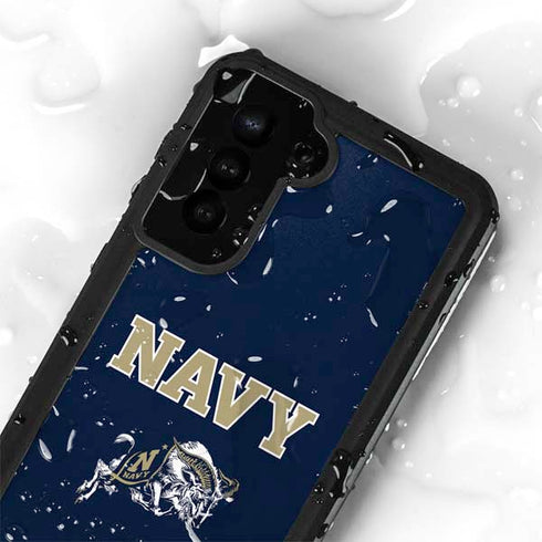 United States Naval Academy Navy Logo Galaxy S24 Plus Waterproof Case