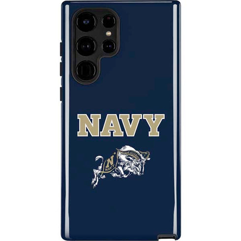 United States Naval Academy Navy Logo Galaxy S25 Ultra Impact Case