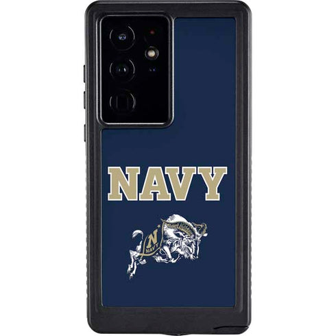 United States Naval Academy Navy Logo Galaxy S24 Ultra Waterproof Case