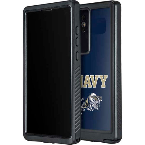 United States Naval Academy Navy Logo Galaxy S24 Ultra Waterproof Case