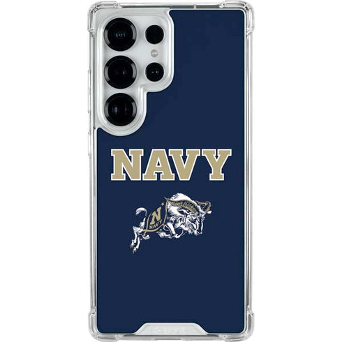 United States Naval Academy Navy Logo Galaxy S25 Ultra Clear Case