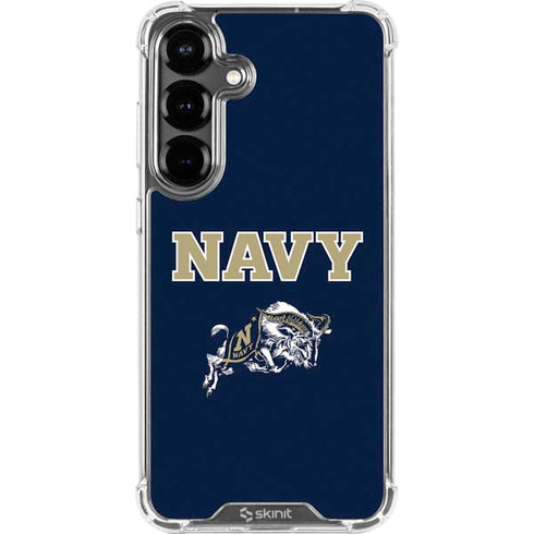 United States Naval Academy Navy Logo Galaxy S26 Plus Clear Case