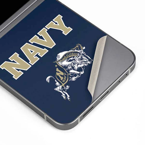 United States Naval Academy Navy Logo Galaxy Z Flip6 Skin