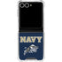 United States Naval Academy Navy Logo Galaxy Z Flip7 Clear Case
