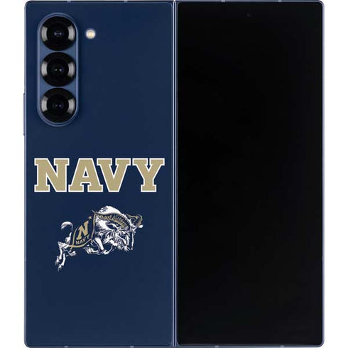 United States Naval Academy Navy Logo Galaxy Z Fold6 Skin