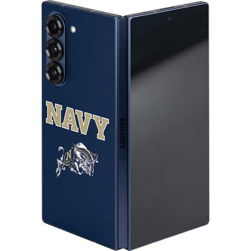 United States Naval Academy Navy Logo Galaxy Z Fold6 Skin