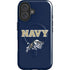 United States Naval Academy Navy Logo iPhone 16 Magsafe Impact Case