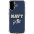 United States Naval Academy Navy Logo iPhone 16 Plus Clear Case