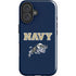 United States Naval Academy Navy Logo iPhone 16 Plus Impact Case
