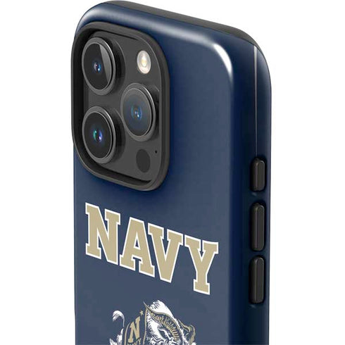 United States Naval Academy Navy Logo iPhone 16 Pro Impact Case