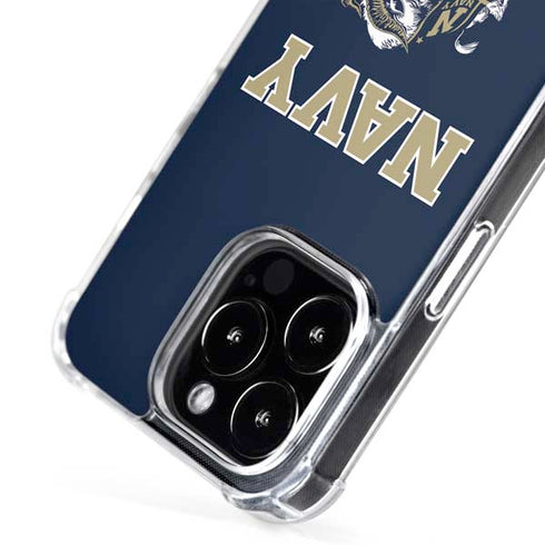 United States Naval Academy Navy Logo iPhone 16 Pro Max MagSafe Case
