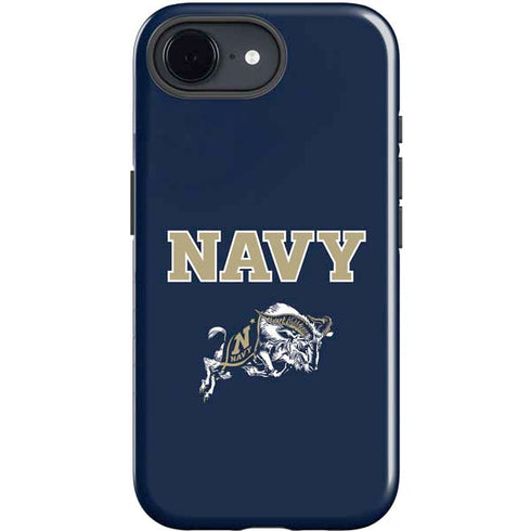 United States Naval Academy Navy Logo iPhone 16e Impact Case