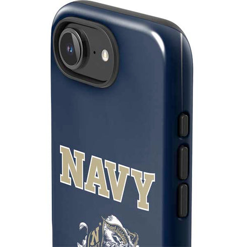 United States Naval Academy Navy Logo iPhone 16e Impact Case