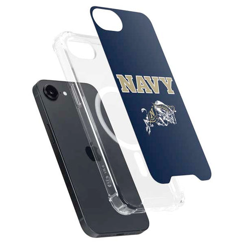 United States Naval Academy Navy Logo iPhone 16e MagSafe Case