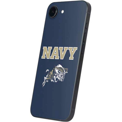 United States Naval Academy Navy Logo iPhone 16e Skin