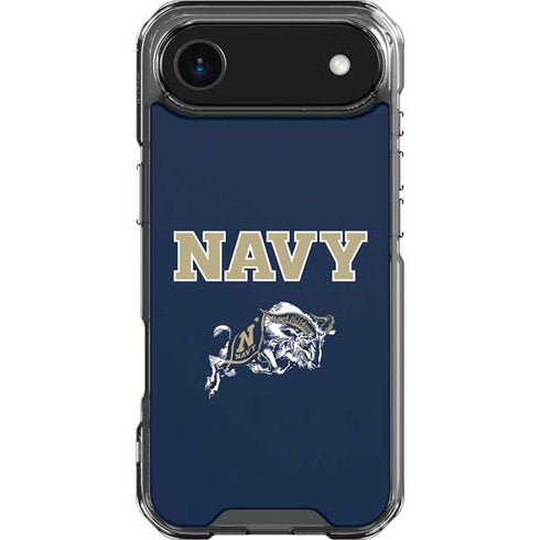 United States Naval Academy Navy Logo iPhone 17 Air Clear Case