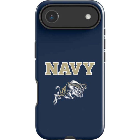 United States Naval Academy Navy Logo iPhone 17 Air Impact Case