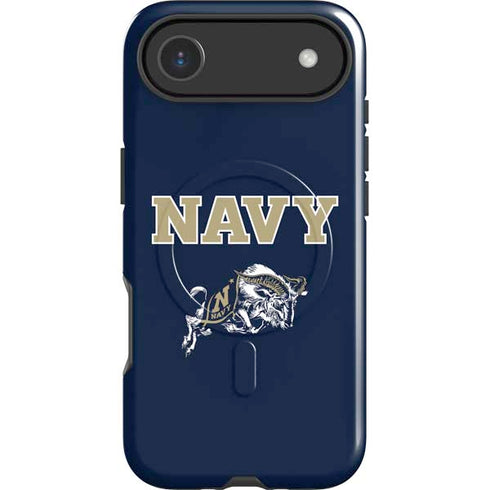 United States Naval Academy Navy Logo iPhone 17 Air Magsafe Impact Case