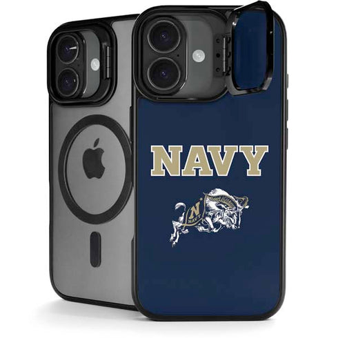 United States Naval Academy Navy Logo iPhone 17 Kickstand Case