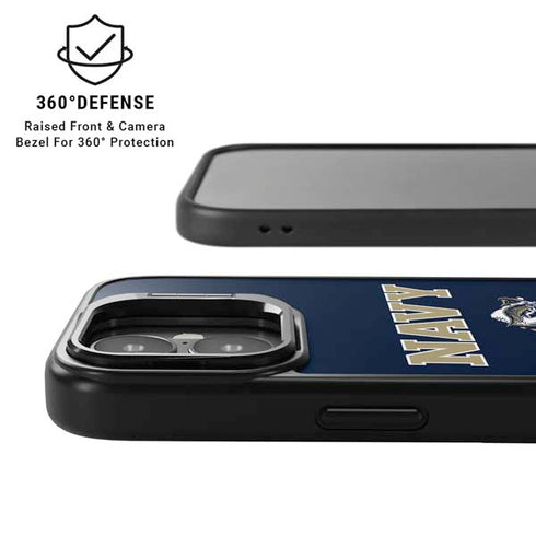 United States Naval Academy Navy Logo iPhone 17 Kickstand Case