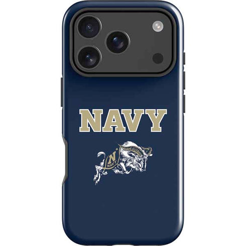 United States Naval Academy Navy Logo iPhone 17 Pro Max Impact Case