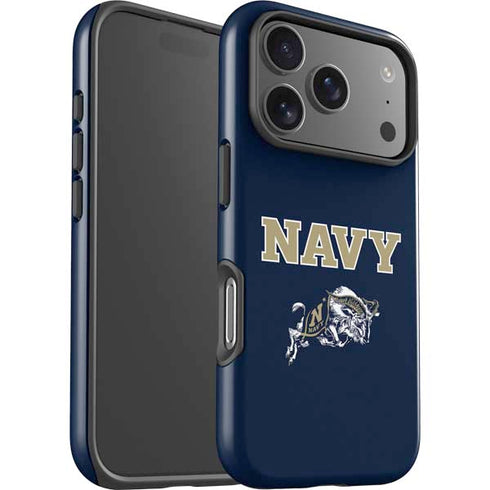 United States Naval Academy Navy Logo iPhone 17 Pro Max Impact Case