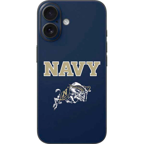 United States Naval Academy Navy Logo iPhone 17 Skin