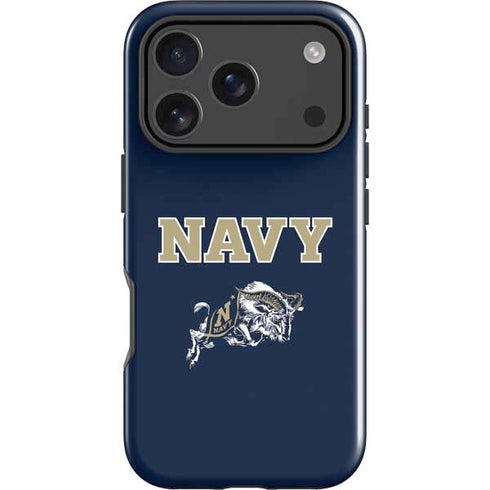 United States Naval Academy Navy Logo iPhone 18 Pro Max Impact Case