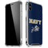 United States Naval Academy Navy Logo iPhone X/XS Clear Case