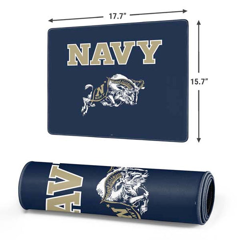 United States Naval Academy Navy Logo Gaming Mouse Pad