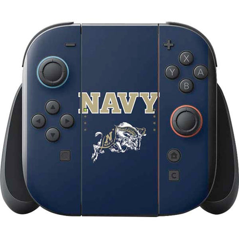 United States Naval Academy Navy Logo Nintendo Switch 2 (2025) with Joy-Con Skin