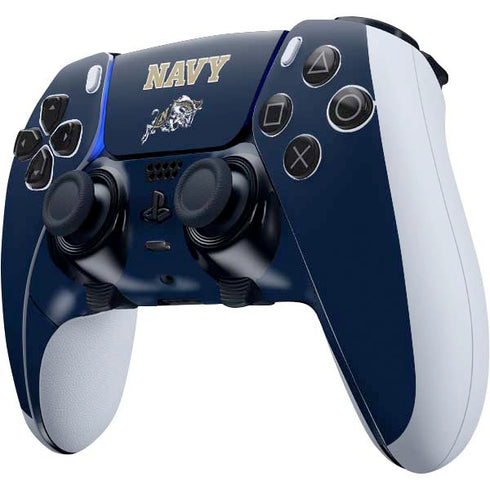 United States Naval Academy Navy Logo PS5 DualSense Edge Pro Controller Skin