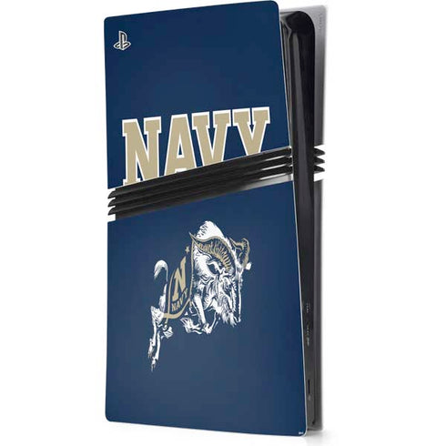 United States Naval Academy Navy Logo PS5 Pro Console Skin