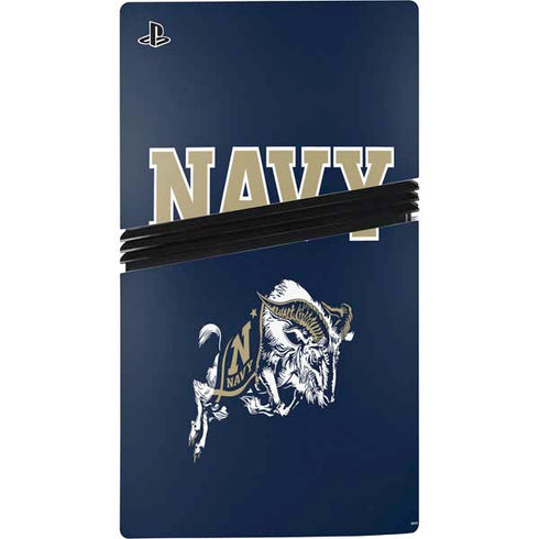 United States Naval Academy Navy Logo PS5 Pro Console Skin