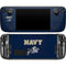 United States Naval Academy Navy Logo Steam Deck Handheld Gaming Computer OLED Skin