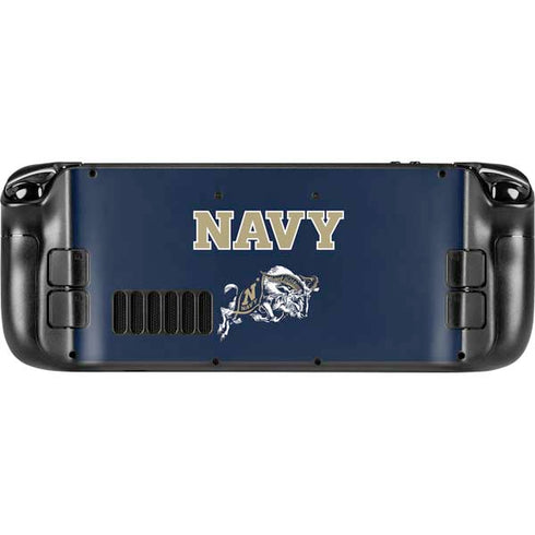United States Naval Academy Navy Logo Steam Deck Handheld Gaming Computer Skin