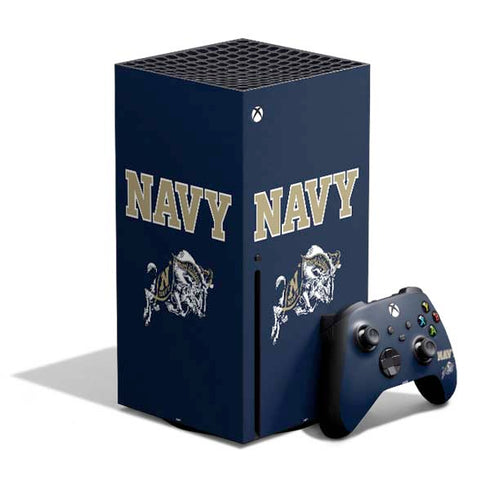 United States Naval Academy Navy Logo Xbox Series X Skins