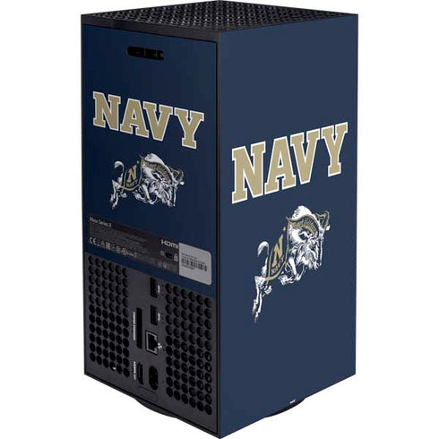 United States Naval Academy Navy Logo Xbox Series X Bundle Skin