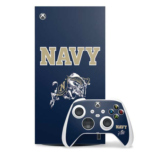 United States Naval Academy Navy Logo Xbox Series X Skins