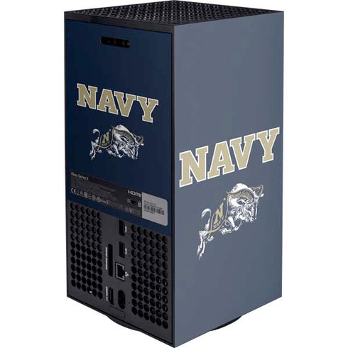 United States Naval Academy Navy Logo XBox Series X Digital Edition Console Skin