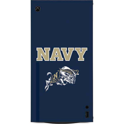 United States Naval Academy Navy Logo XBox Series X Digital Edition Console Skin