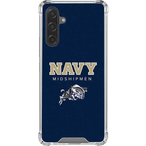 United States Naval Academy Midshipmen Galaxy A17 Clear Case