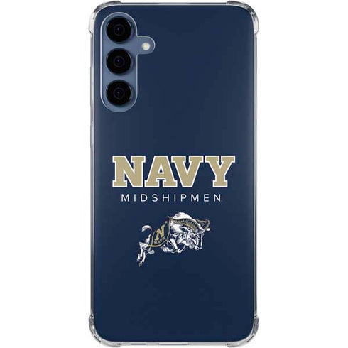 United States Naval Academy Midshipmen Galaxy A35 5G Clear Case