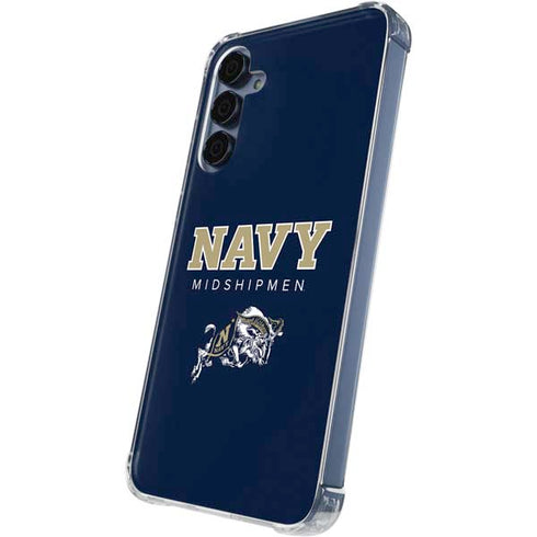United States Naval Academy Midshipmen Galaxy A35 5G Clear Case