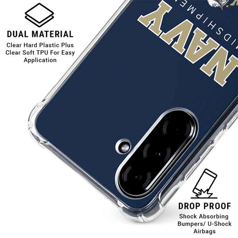 United States Naval Academy Midshipmen Galaxy A36 5G Clear Case