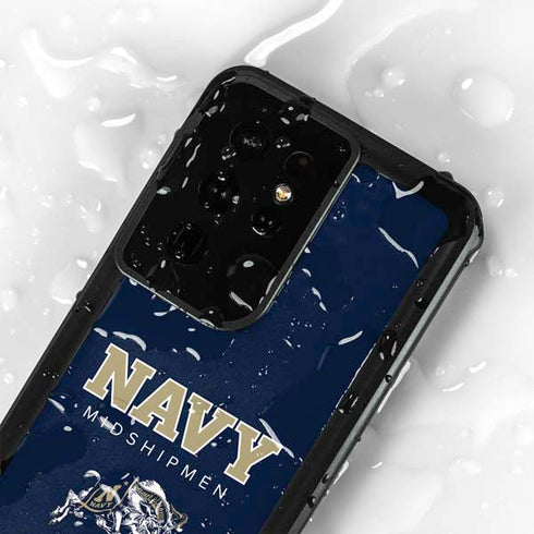 United States Naval Academy Midshipmen Galaxy S24 Ultra Waterproof Case