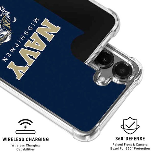 United States Naval Academy Midshipmen Galaxy S26 Plus Clear Case