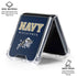 United States Naval Academy Midshipmen Galaxy Z Flip6 Clear Case