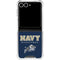 United States Naval Academy Midshipmen Galaxy Z Flip7 Clear Case