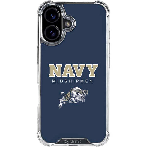 United States Naval Academy Midshipmen iPhone 16 Clear Case
